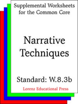 cover image of CCSS W.8.3b Narrative Techniques